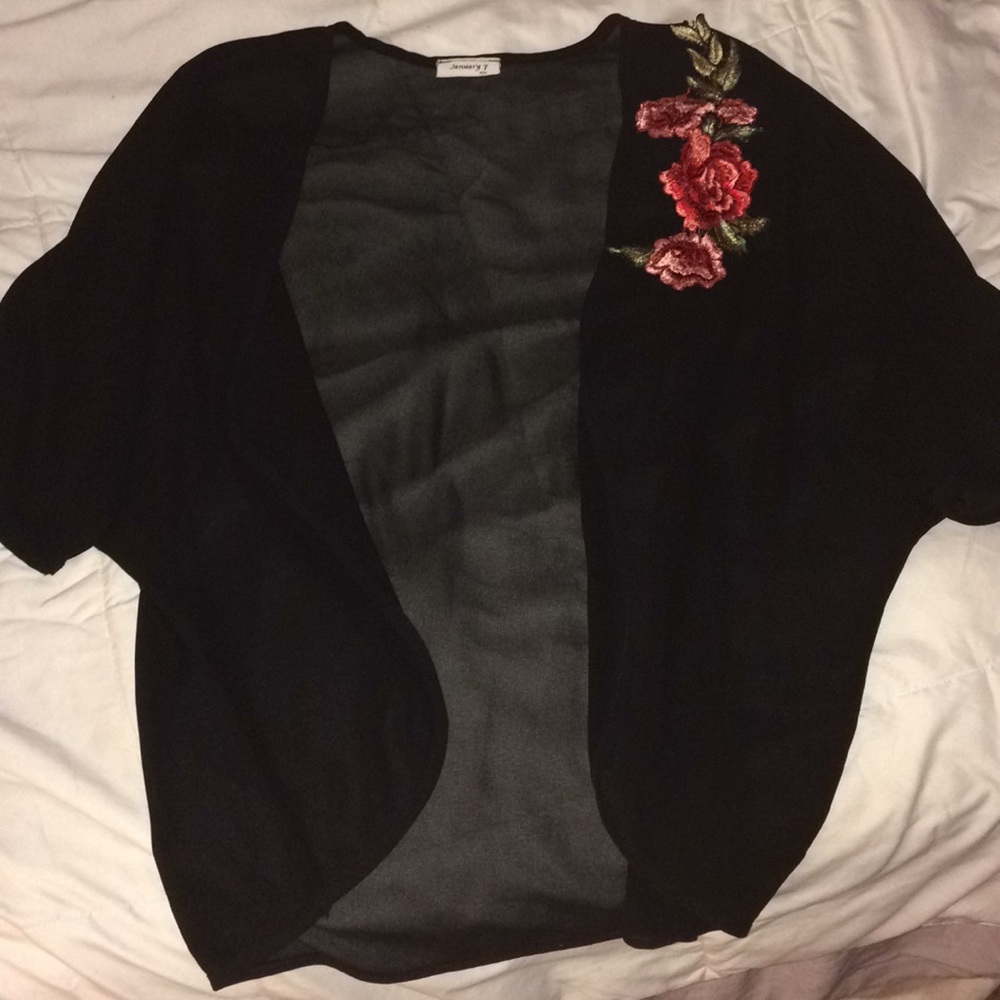 Sheer kimono